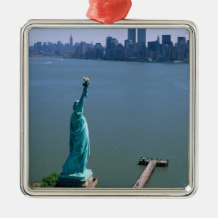 N.A., VS, New York, New York City. Het standbeeld Metalen Ornament