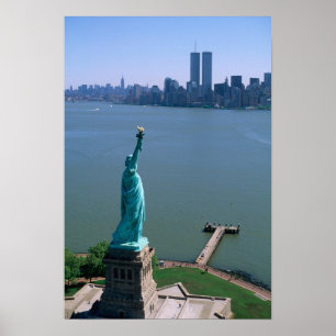 N.A., VS, New York, New York City. Het standbeeld Poster