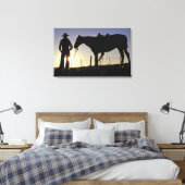 N.A., VS, Oregon, Seneca, Ponderosa Ranch, Canvas Afdruk (Insitu (Slaapkamer))