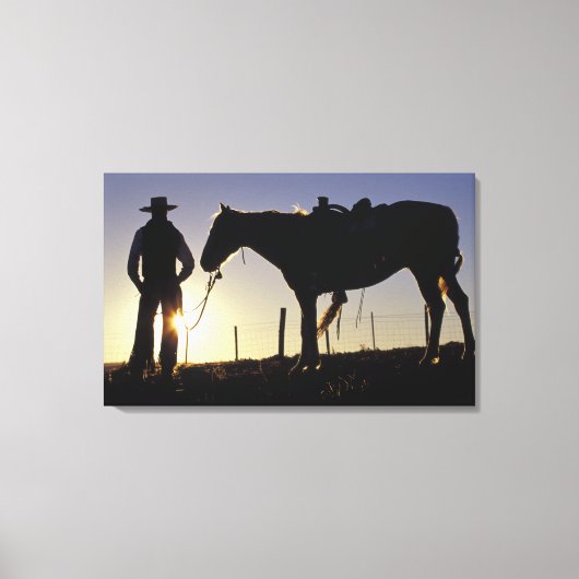 N.A., VS, Oregon, Seneca, Ponderosa Ranch, Canvas Afdruk (Voorkant)