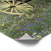 N.A., VS, Texas, Devine, Old wagon en Poster (Hoek)