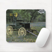 N.A., VS, Texas, Devine, Oude wagen en Muismat (Met muis)