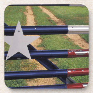 N.A., VS, Texas, Lake Buchanan, Texas flag Onderzetter