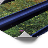 N.A., VS, Texas, Lake Buchanan, Texas flag Poster (Hoek)