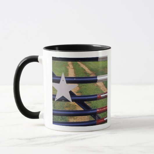 N.A., VS, Texas, Lake Buchanan, vlag van Texas Mok (Links)