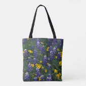 N.A, VS, Texas, Marble Falls, Blau bonen Tote Bag (Achterkant)