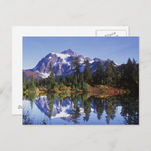 N.A., VS, Washington, Mt. Baker & Snoqualmie Briefkaart (Voorkant / Achterkant)