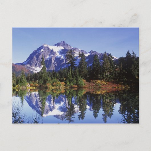 N.A., VS, Washington, Mt. Baker & Snoqualmie Briefkaart (Voorkant)