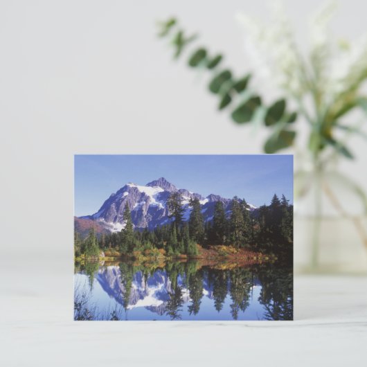 N.A., VS, Washington, Mt. Baker & Snoqualmie Briefkaart (Staand voorkant)