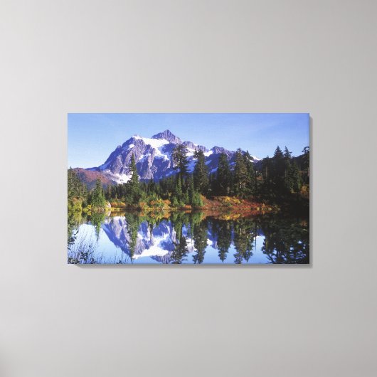 N.A., VS, Washington, Mt. Baker & Snoqualmie Canvas Afdruk (Voorkant)