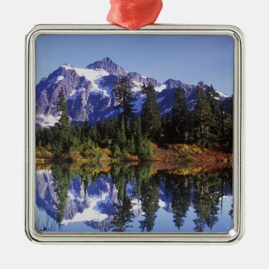 N.A., VS, Washington, Mt. Baker & Snoqualmie Metalen Ornament (Voorkant)