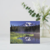 N.A., VS, Washington, Mt. Rainier Nationaal 5 Briefkaart (Staand voorkant)
