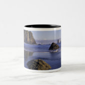 N.A., VS, Washington, Nationaal Park Olympic, 3 Tweekleurige Koffiemok (Center)
