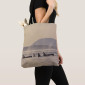 N.A., VS, Washington, San Juan Islands Orca Tote Bag (Dichtbij)