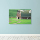 N.A., VS, Washington, Whitman County. Oud Canvas Afdruk (Insitu (Houten vloer))