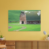 N.A., VS, Washington, Whitman County. Oud Canvas Afdruk (Insitu (Woonkamer))