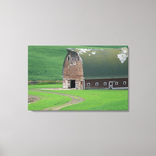 N.A., VS, Washington, Whitman County. Oud Canvas Afdruk (Voorkant)