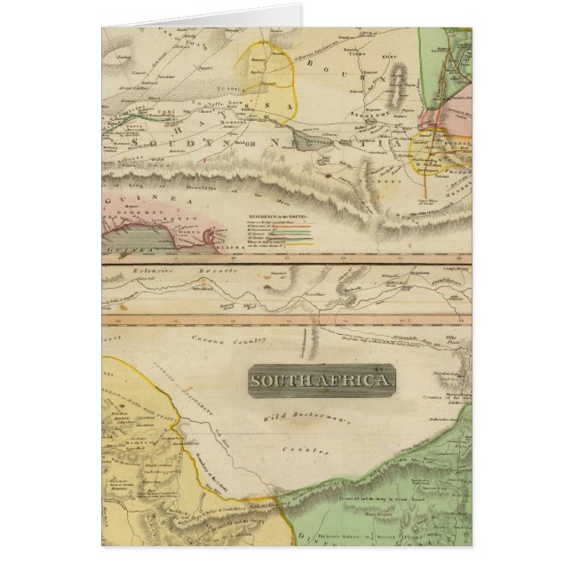 N Afrika, S Afrika (Voorkant)