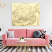 N Asia Canvas Afdruk (Insitu (Woonkamer))