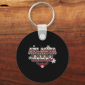 N Atlanta Hawks Christmas Ugly Sweater  Sleutelhanger (Voorkant)