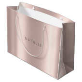 N.B. L I E Roos Gold Blush Parly Minimale Gift Groot Cadeauzakje (Achterkant Gekanteld)