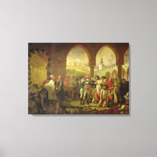 N. Bonaparte naar de in Canvas Afdruk (Voorkant)