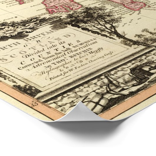 N. Brittannië, Schotland Poster (Hoek)