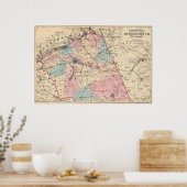 N Burlington County, NJ Poster (Keuken)