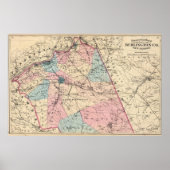 N Burlington County, NJ Poster (Voorkant)