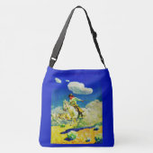 N. C. Wyeth cowboy Crossbody Tas (Achterkant)