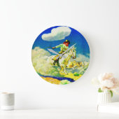 N. C. Wyeth cowboy Grote Klok (Huis)