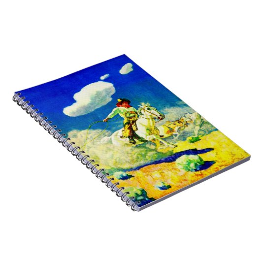 N. C. Wyeth cowboy Notitieboek (Rechterzijde)