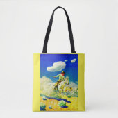 N. C. Wyeth cowboy print Tote Bag (Voorkant)