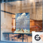 N.C. Wyeth De Reus 1923 Vintage Illustratie Raamsticker (Cafe Raam)