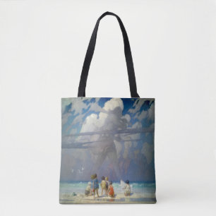 N.C. Wyeth De Reus 1923 Vintage Illustratie Tote Bag