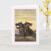 N C Wyeth Kaart (Gele Bloem)