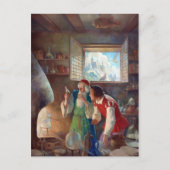 N.C. Wyeth The Alchemist Poster Briefkaart (Voorkant)