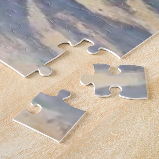 N C Wyeth Western schilderen "First Maine Fisherme Legpuzzel (Zijkant)