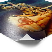 N C Wyeth Western schilderen "The Moose Call" Foto Afdruk (Hoek)