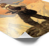 N C Wyeth Western schilderen "The Prospector" Foto Afdruk (Hoek)