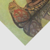 N C Wyeth Western schilderen "The Silent Fisherman Tissuepapier (Detail)