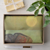 N C Wyeth Western schilderen "The Silent Fisherman Tissuepapier (Geschenk)