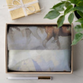 N C Wyeth Western schilderen "The War Party" Tissuepapier (Geschenk)