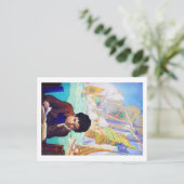 N C Wyeth's Tales of Adventure Briefkaart (Staand voorkant)