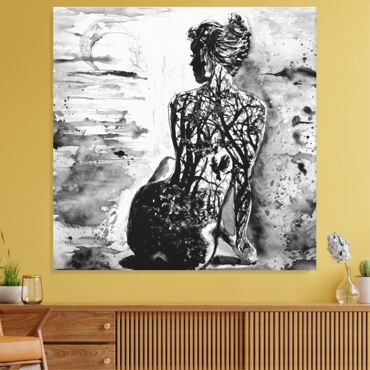 N CANVAS AFDRUK (Insitu (Woonkamer))