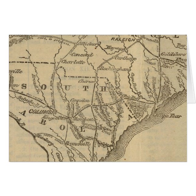 N Carolina, S Carolina (Voorkant Horizontaal)