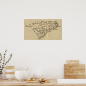 N Carolina, S Carolina Poster (Keuken)