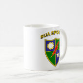 N Co., 75th Infantry - Ranger - 173d Abn, Vietnam Koffiemok (Voorkant rechts)