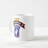 N Co., 75th Infantry - Ranger - 173d Abn, Vietnam Koffiemok (Voorkant links)