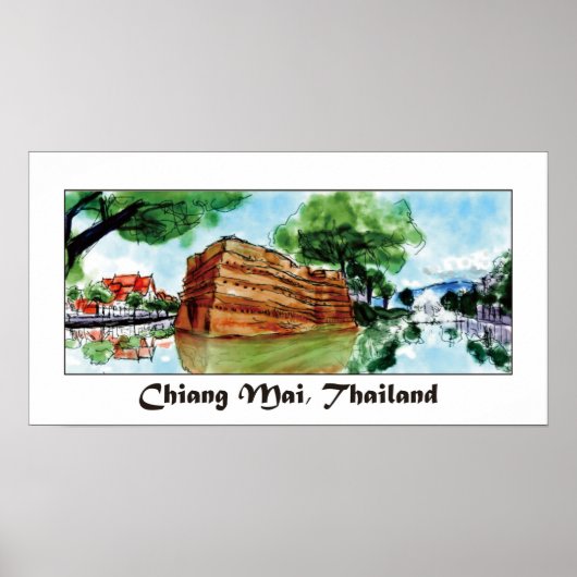 N.E. hoek Poster (Voorkant)